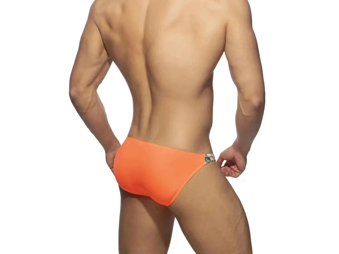 Gay Swim Bikinis | DESMIIT Color Block Pushup Pad Swim Bikinis