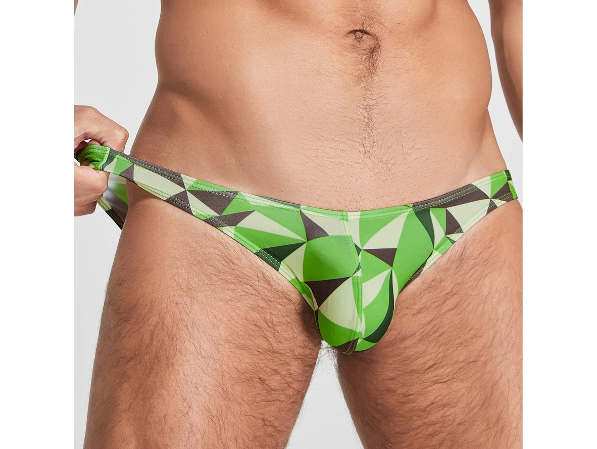 Gay Swim Bikinis | SEOBEAN Geometric Swim Bikinis