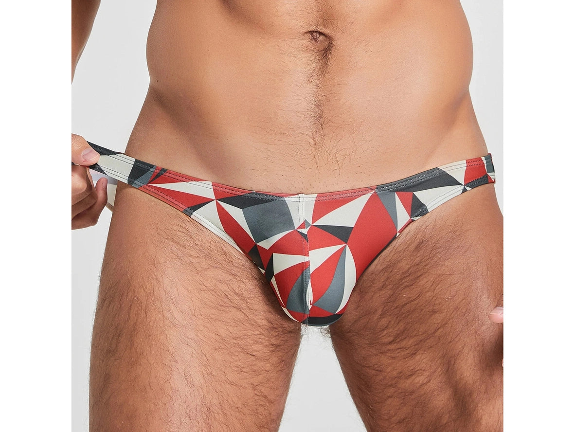 Gay Swim Bikinis | SEOBEAN Geometric Swim Bikinis