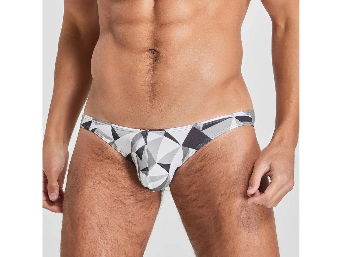 Gay Swim Bikinis | SEOBEAN Geometric Swim Bikinis
