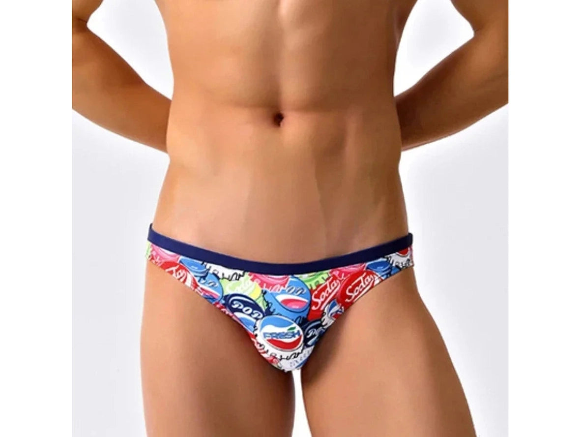 Gay Swim Bikinis | Sexy Colorful Prints Swim Bikini