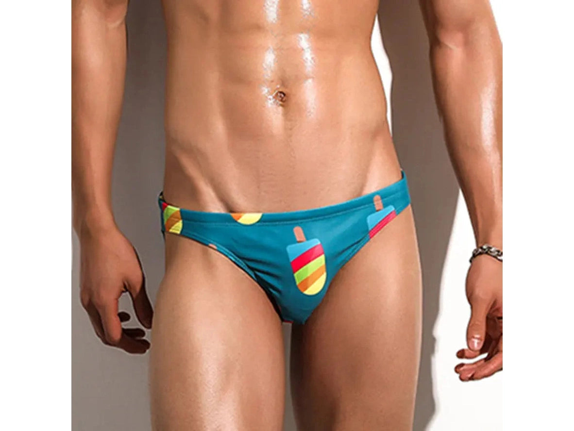 Gay Swim Bikinis | Summer Fun Low-Rise Swim Bikinis