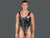 Gay Swim Bodysuits | Sleeveless Glossy High Cut One-Piece Swim Mankini