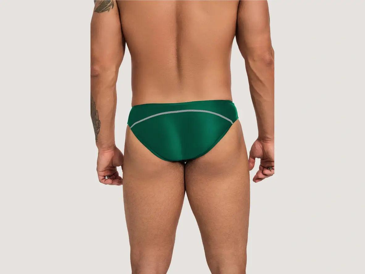 Gay Swim Briefs | AMORESY Swimwear Color Matching Swim Briefs