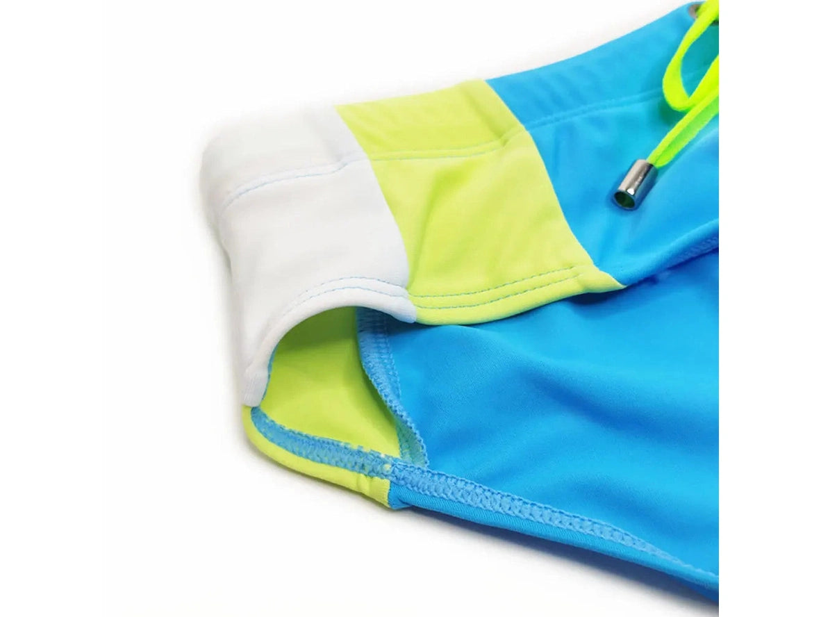 Gay Swim Briefs | Athletic Stripe Sport Swim Briefs