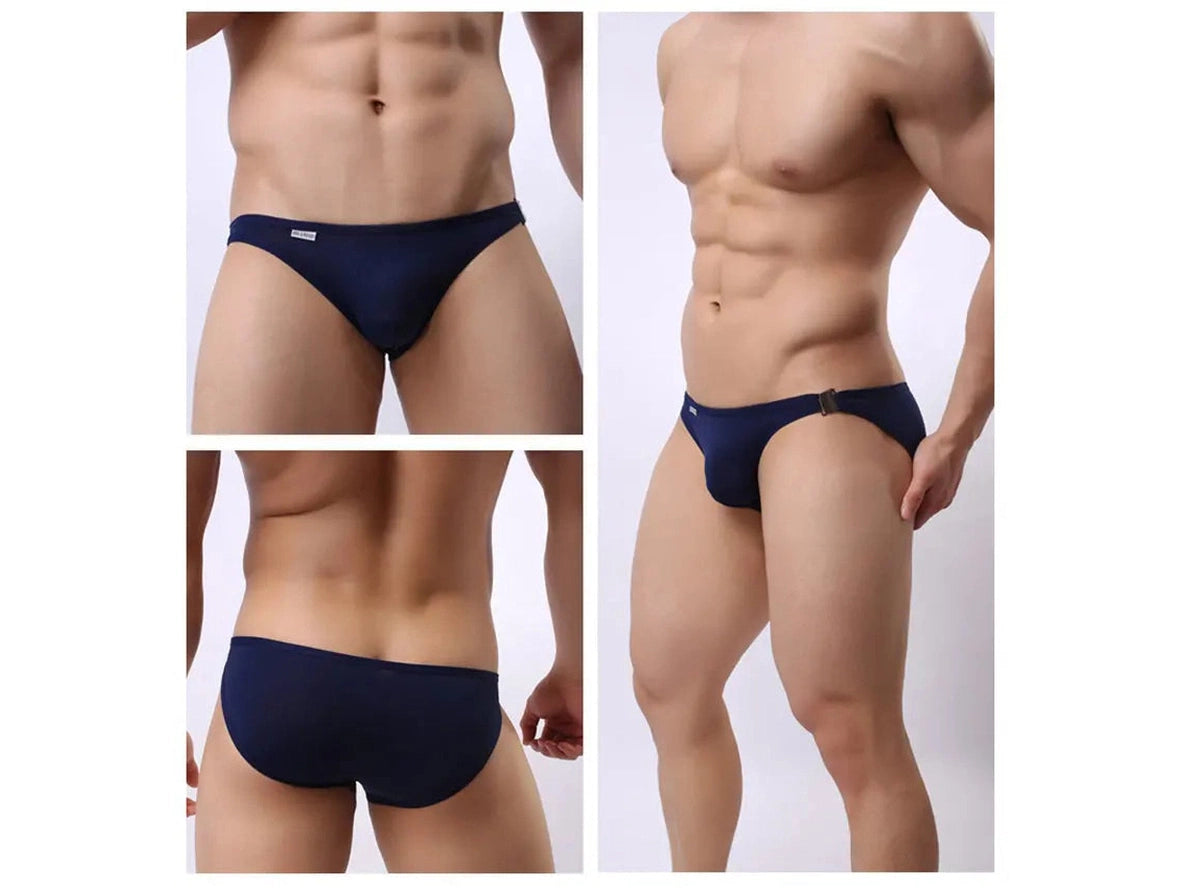 Gay Swim Briefs | BRAVE PERSON Sexy Clip-On Bikini Briefs