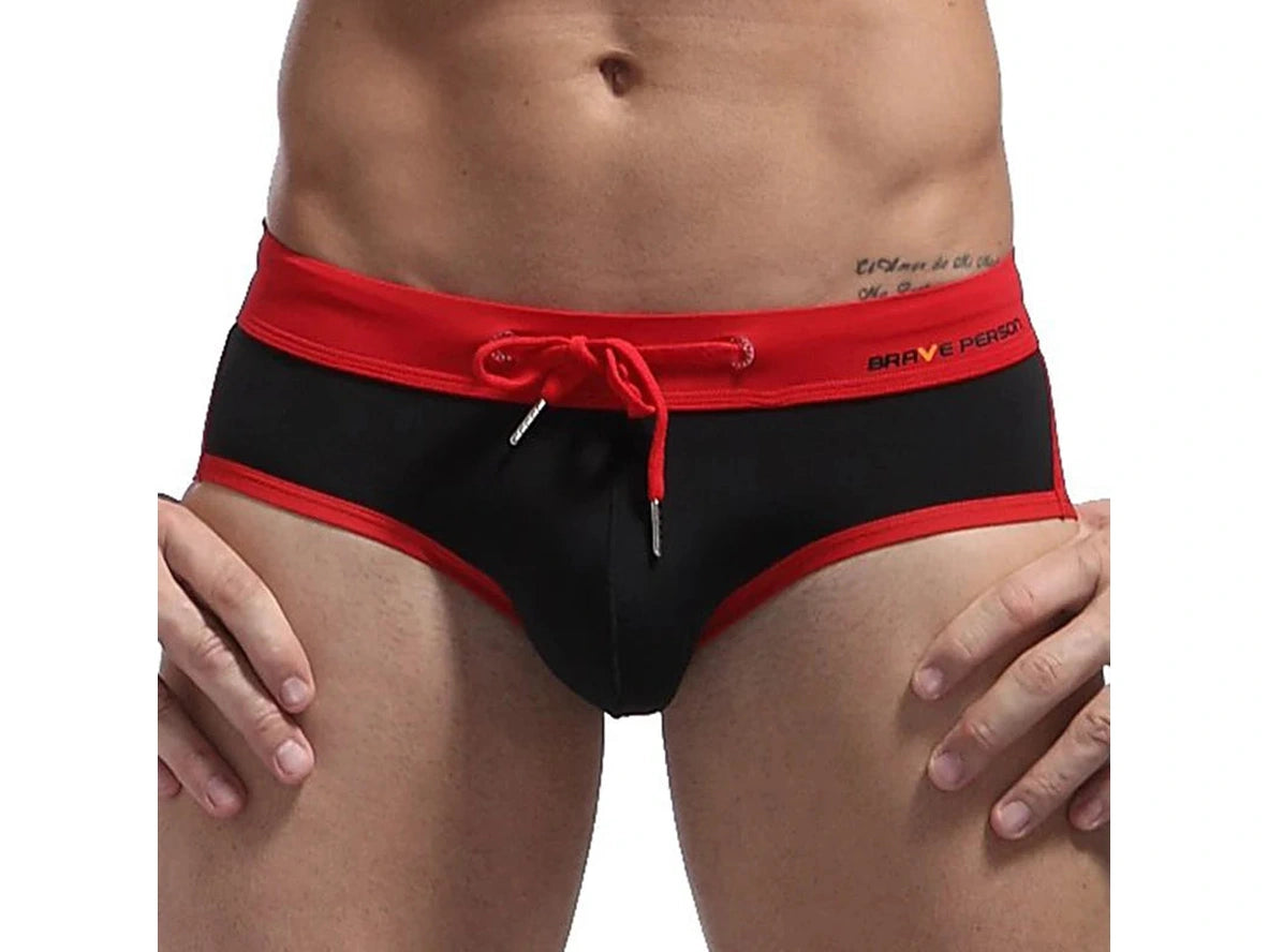 Gay Swim Briefs | BRAVE PERSON Water Sport Swim Briefs