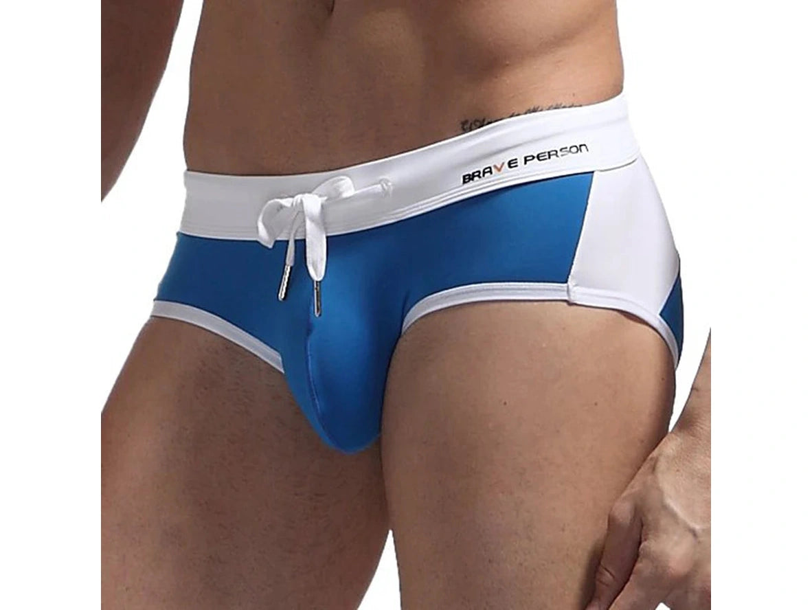 Gay Swim Briefs | BRAVE PERSON Water Sport Swim Briefs
