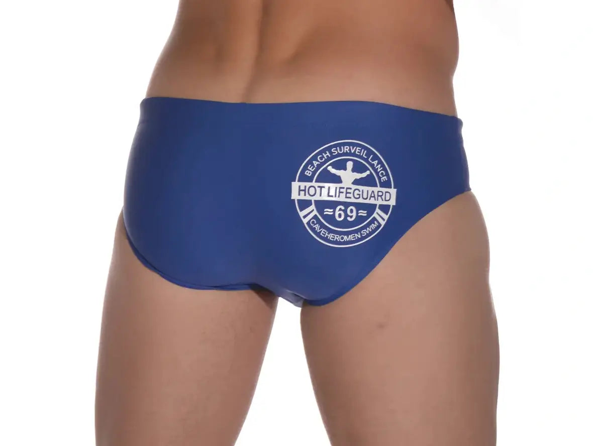 Gay Swim Briefs | CAVE HERO Lifeguard Pushup Pad Swim Briefs