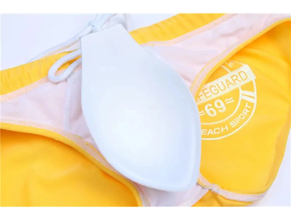 Gay Swim Briefs | CAVE HERO Lifeguard Pushup Pad Swim Briefs