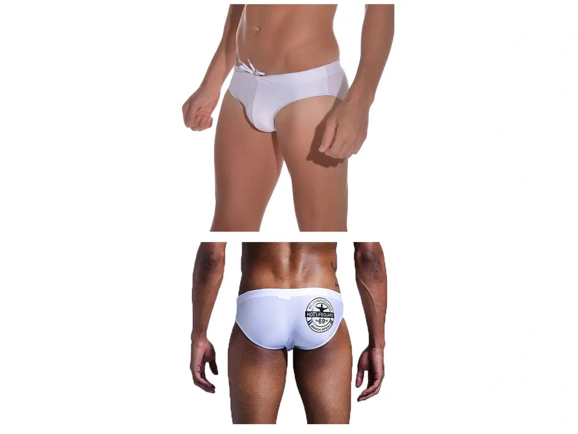 Gay Swim Briefs | CAVE HERO Lifeguard Pushup Pad Swim Briefs