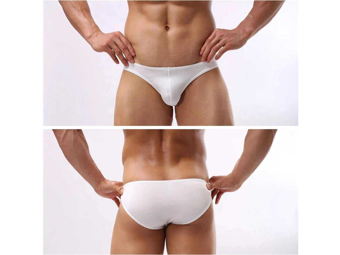 Gay Swim Briefs | CLEVER-MENMODE Pure Color Swim Briefs