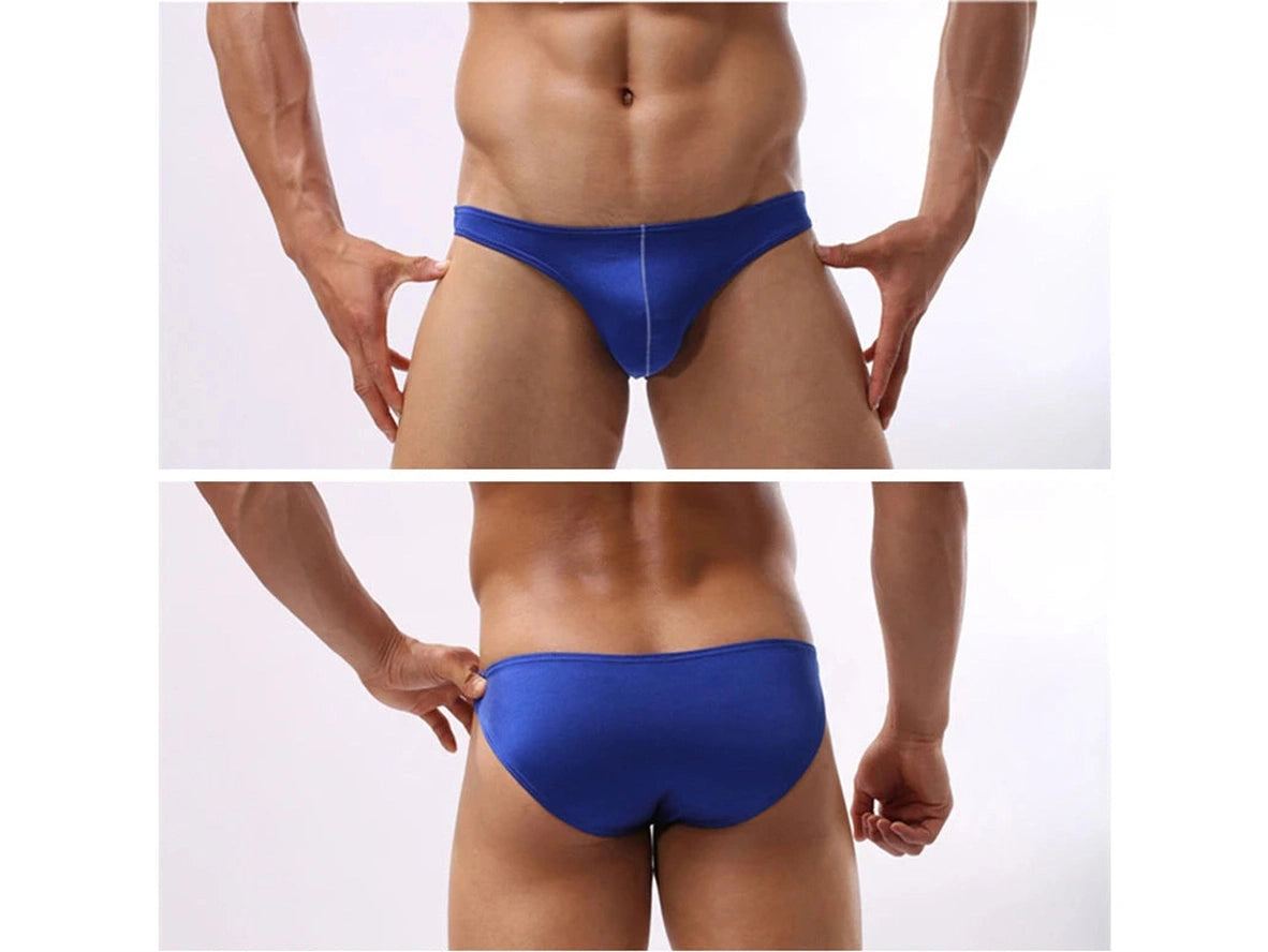 Gay Swim Briefs | CLEVER-MENMODE Pure Color Swim Briefs