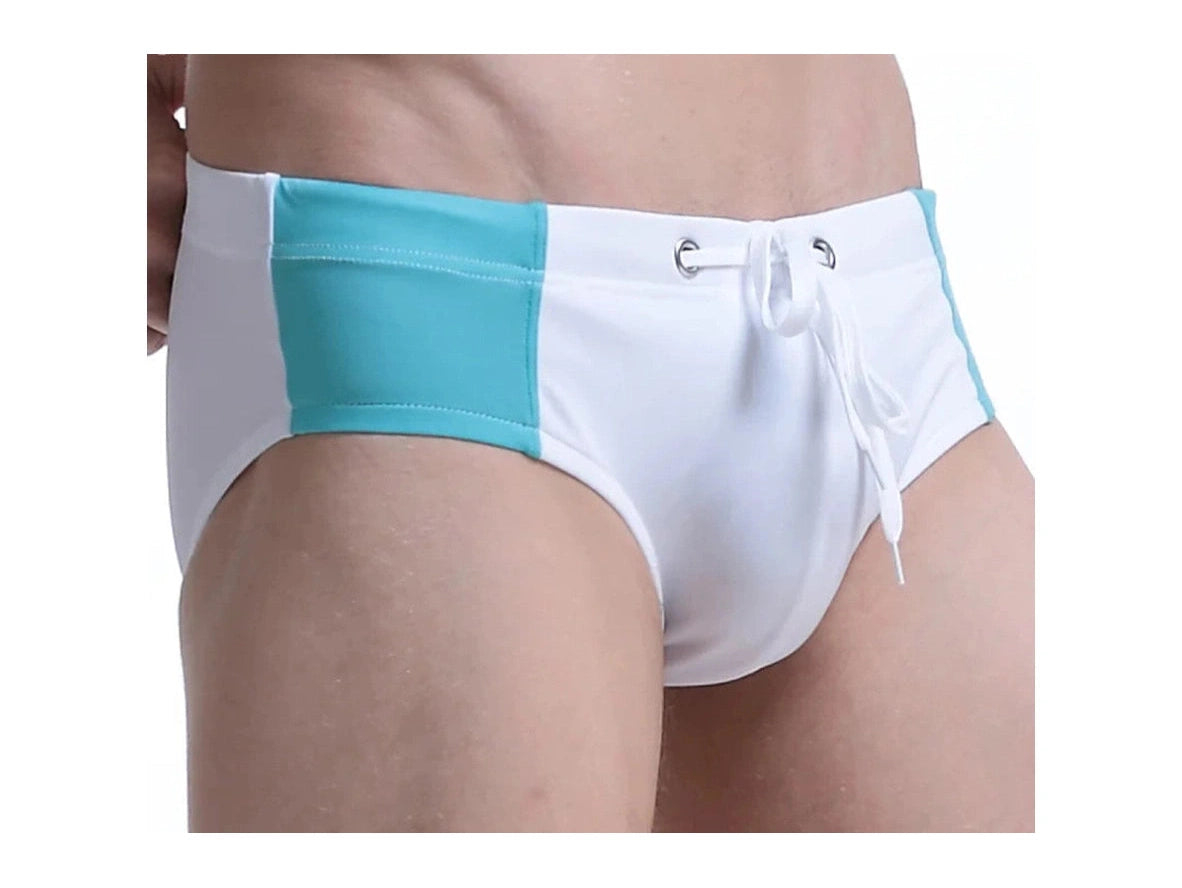 Gay Swim Briefs | Color-Matching Beach Swim Briefs