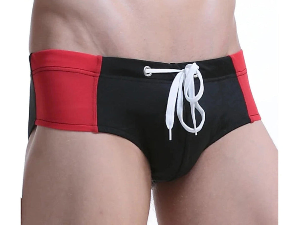 Gay Swim Briefs | Color-Matching Beach Swim Briefs
