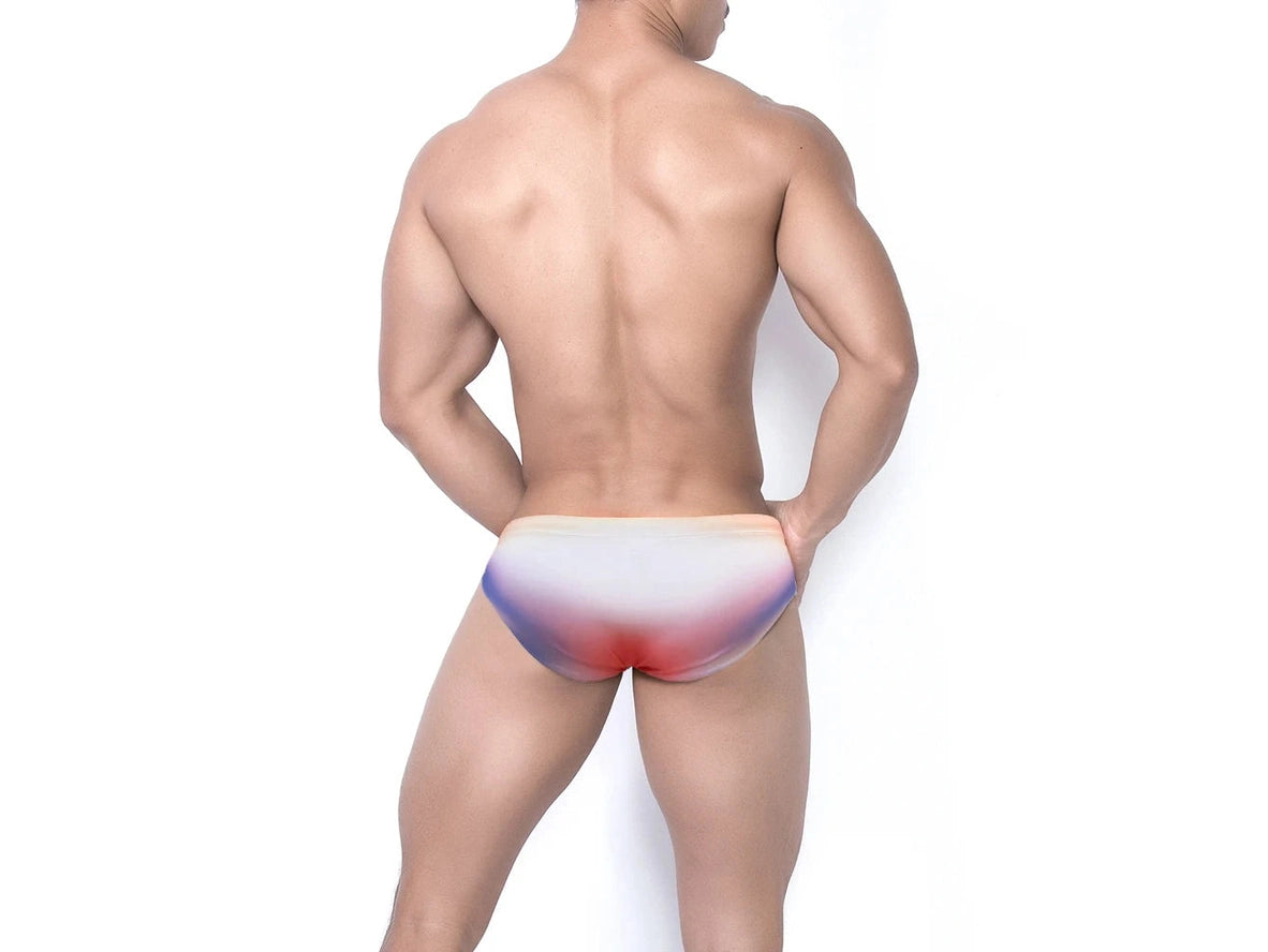 Gay Swim Briefs | Colorful Pushup Pad Swim Briefs