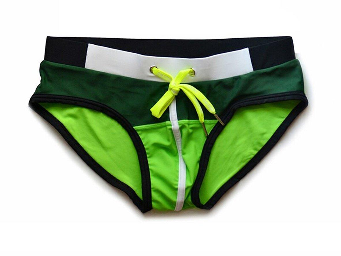 Gay Swim Briefs | D.M Colorful Swim Briefs