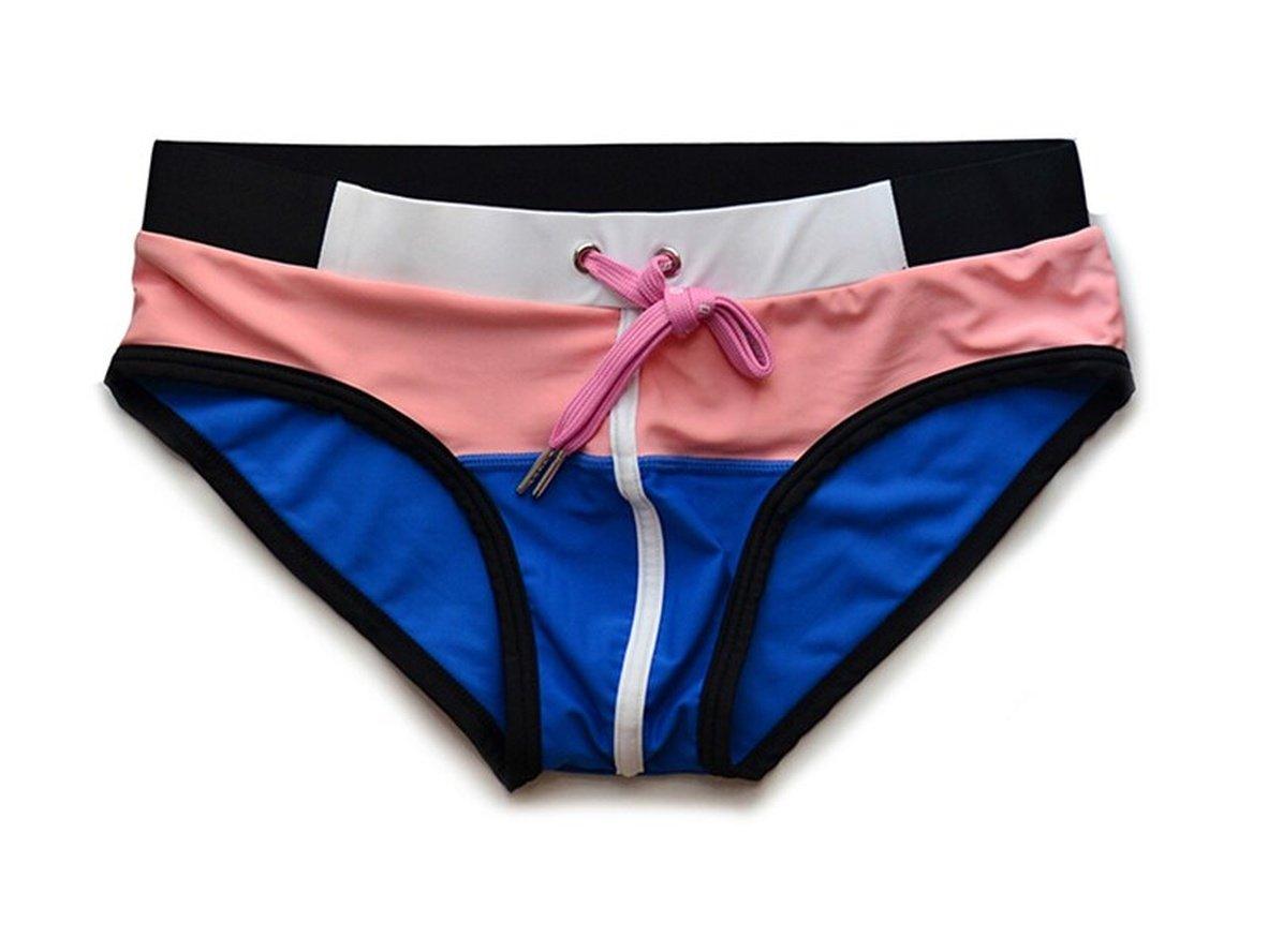 Gay Swim Briefs | D.M Colorful Swim Briefs