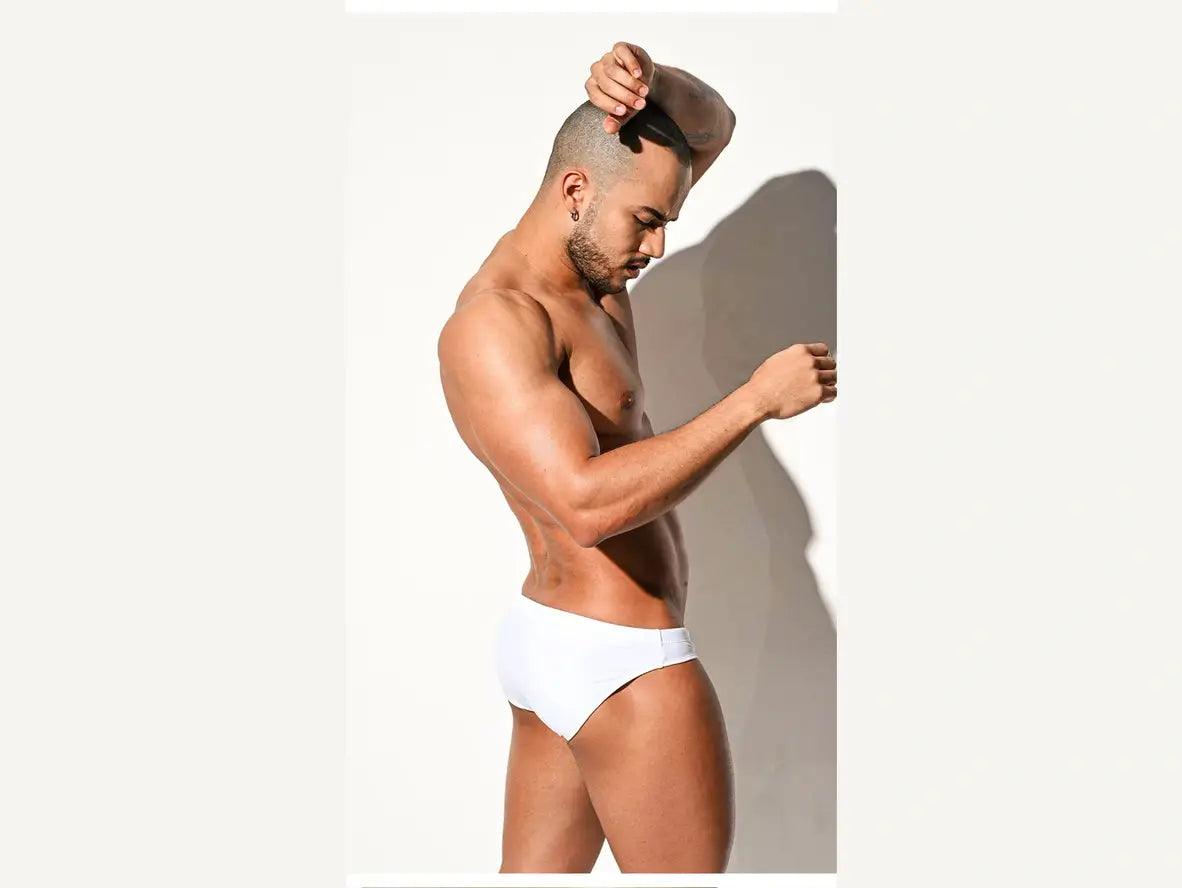 Gay Swim Briefs | DESMIIT Solid Sexy Swim Briefs