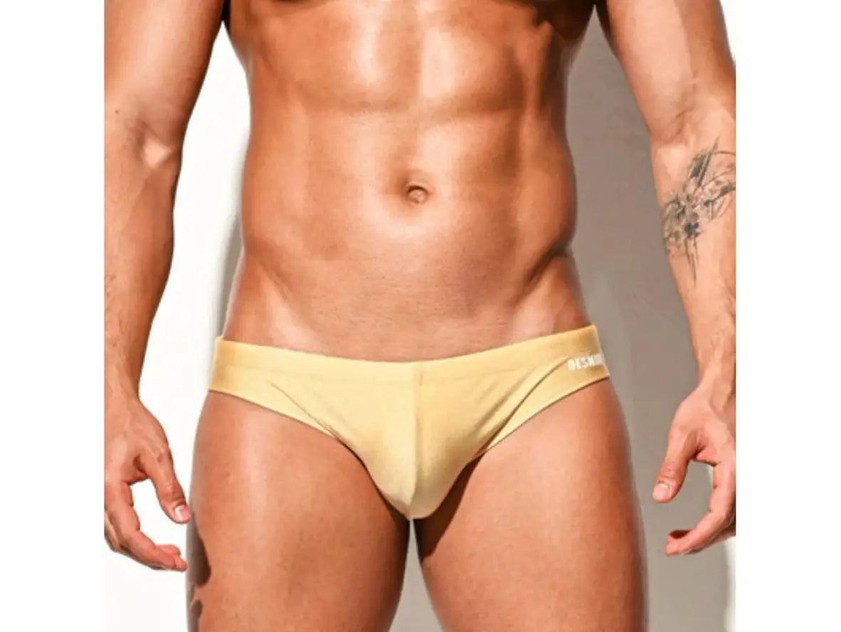 Gay Swim Briefs | DESMIIT Solid Sexy Swim Briefs