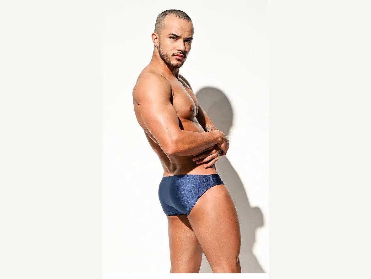 Gay Swim Briefs | DESMIIT Solid Sexy Swim Briefs