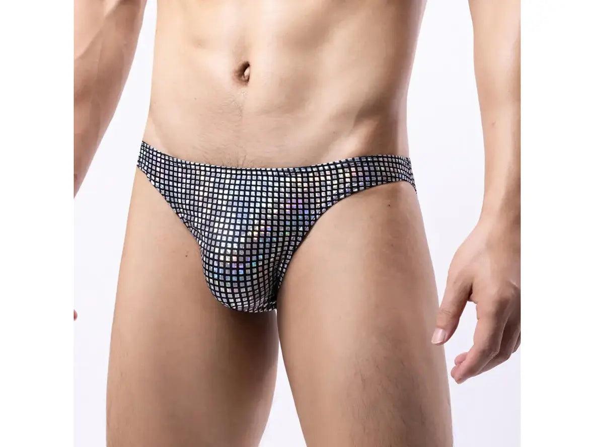 Gay Swim Briefs | Disco Ball Swim Briefs