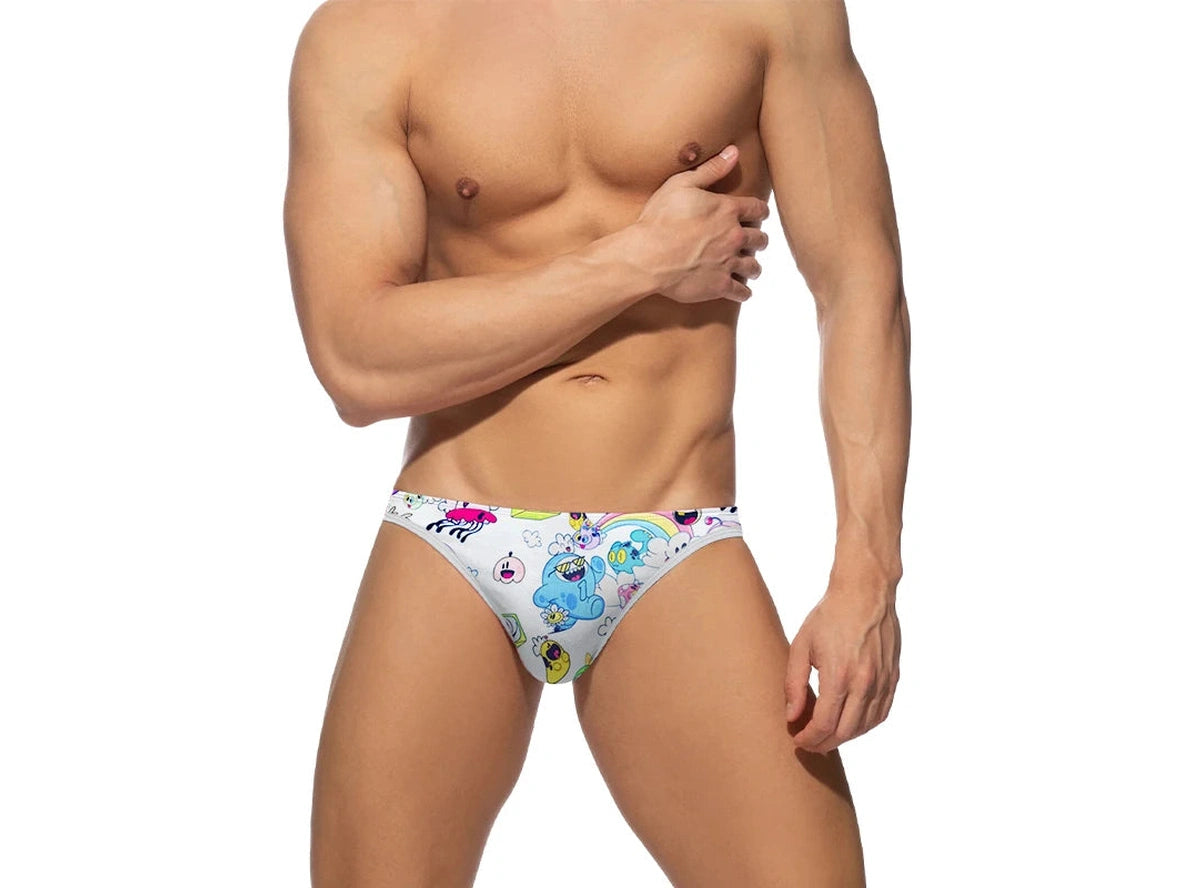 Gay Swim Briefs | Graffiti Swim Briefs