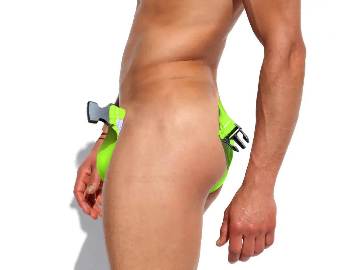 Gay Swim Briefs | Hot Open Buckle Swim Briefs