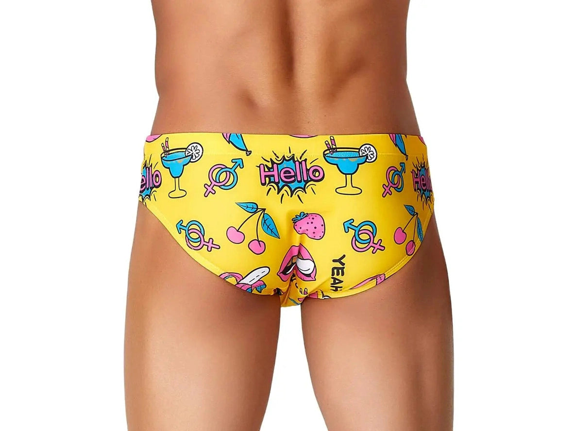 Gay Swim Briefs | SEOBEAN Colorful Swim Briefs