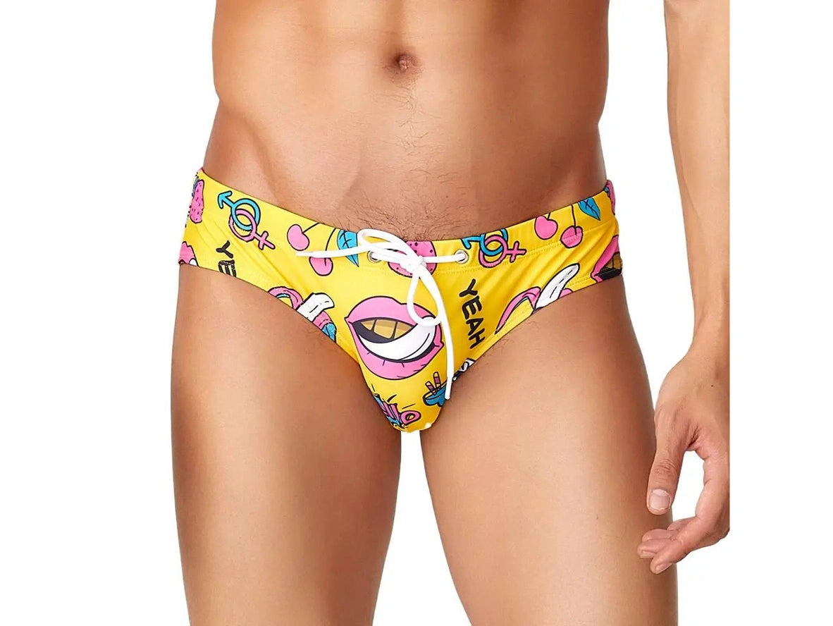 Gay Swim Briefs | SEOBEAN Colorful Swim Briefs