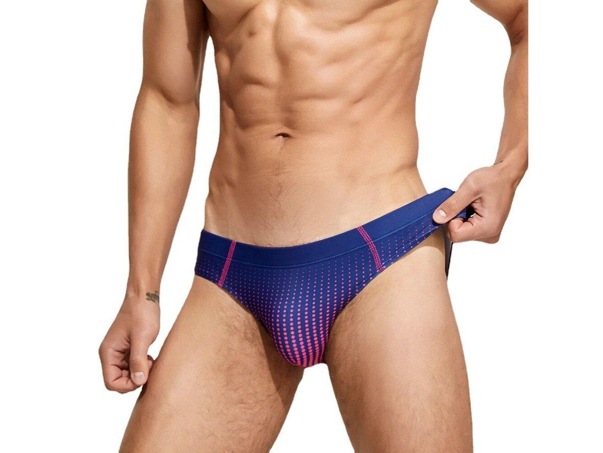 Gay Swim Briefs | SEOBEAN Gradient Dot Print Swim Briefs