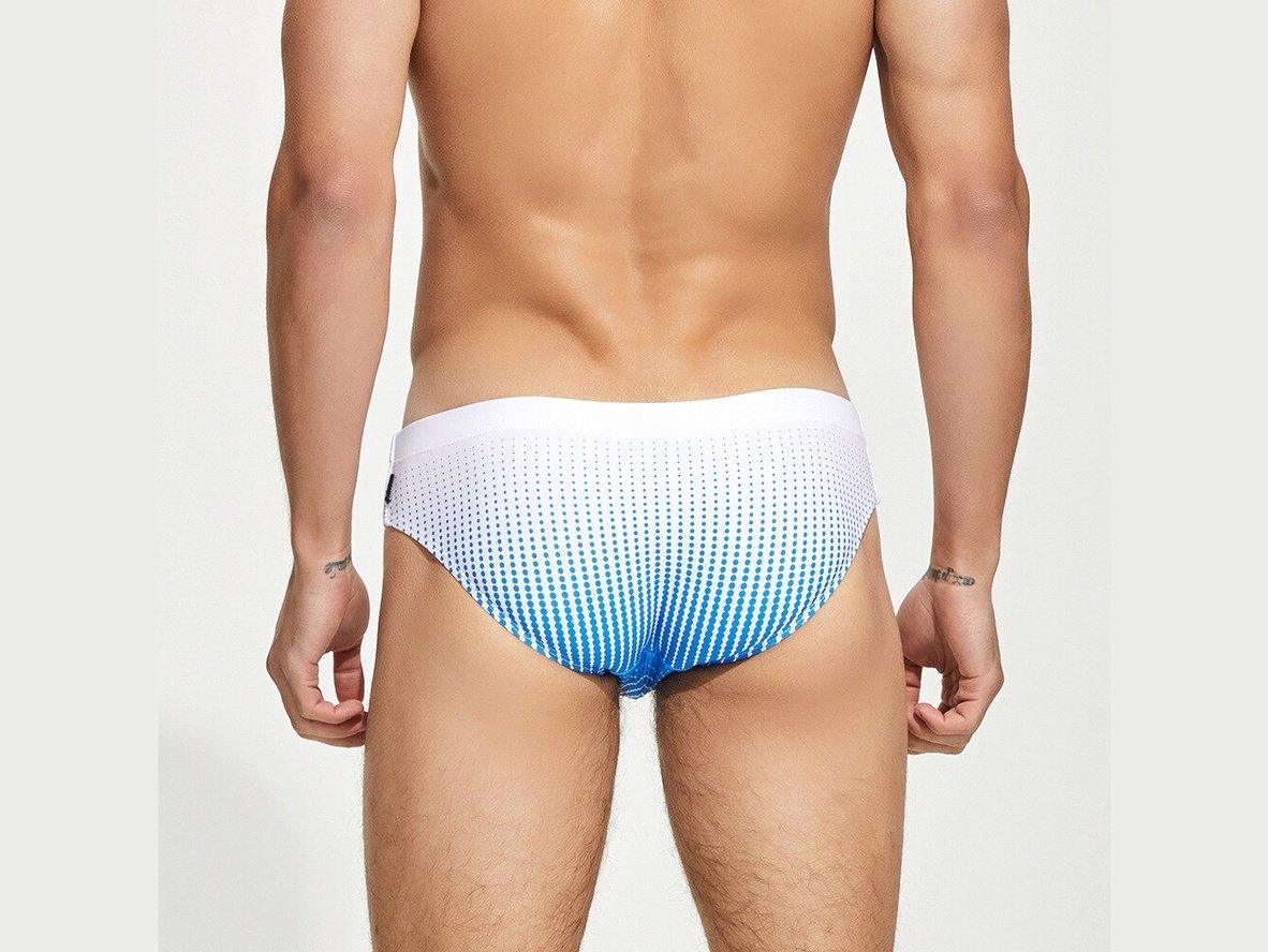 Gay Swim Briefs | SEOBEAN Gradient Dot Print Swim Briefs