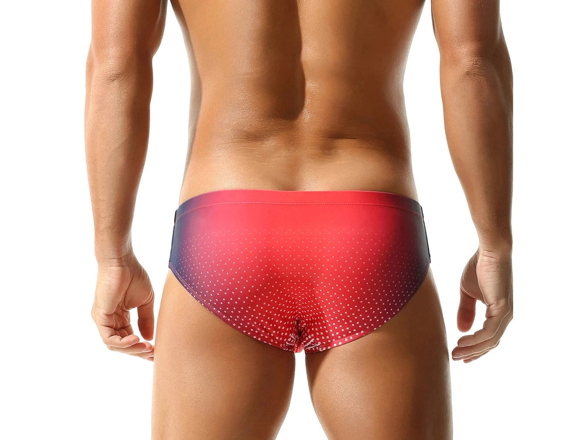 Gay Swim Briefs | SEOBEAN Gradient Swim Briefs