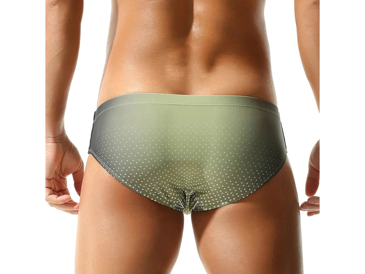Gay Swim Briefs | SEOBEAN Gradient Swim Briefs