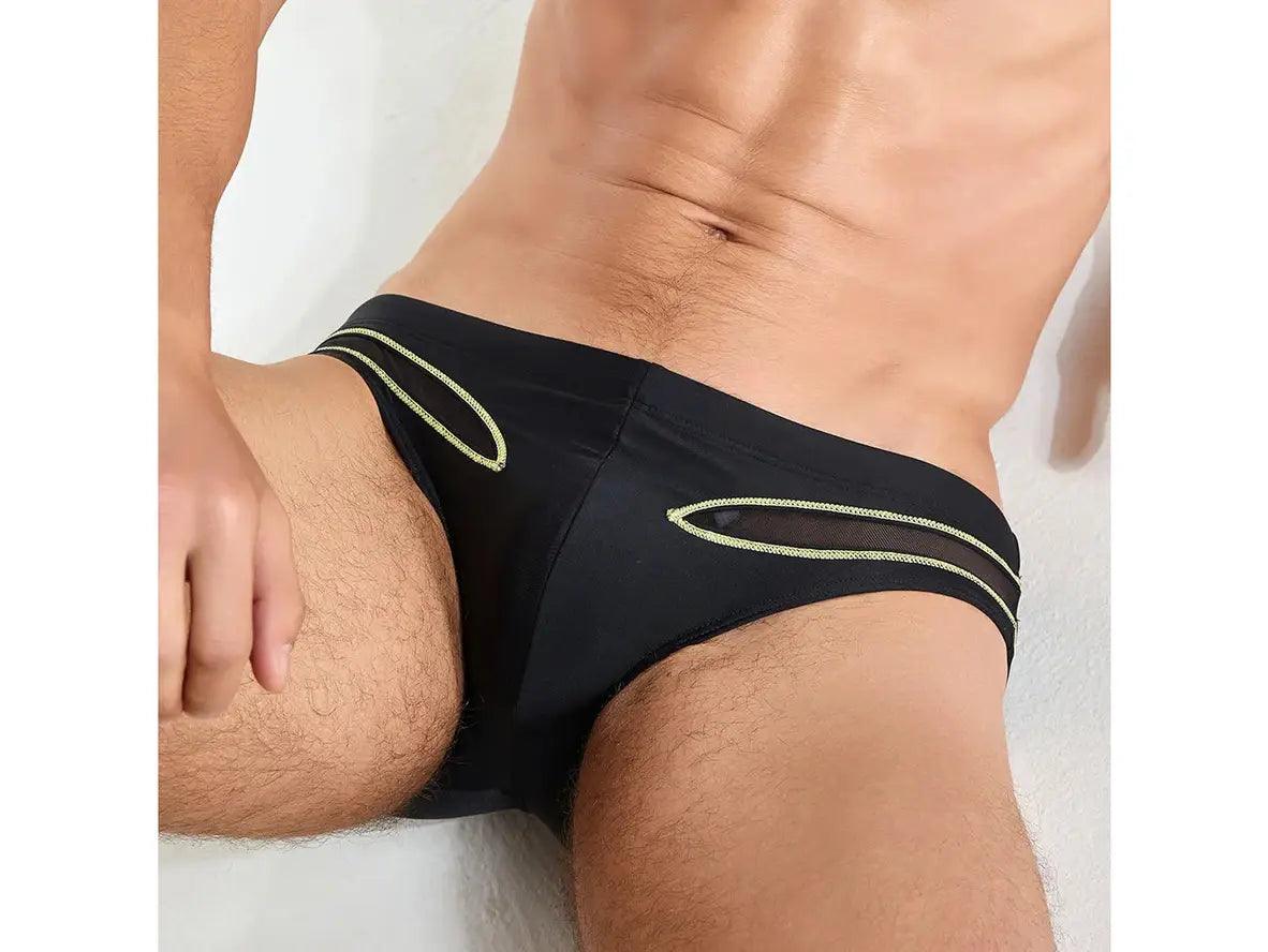Gay Swim Briefs | SEOBEAN Summer Mesh Swim Briefs