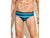 Gay Swim Briefs | Sexy Black Blue Striped Swim Briefs