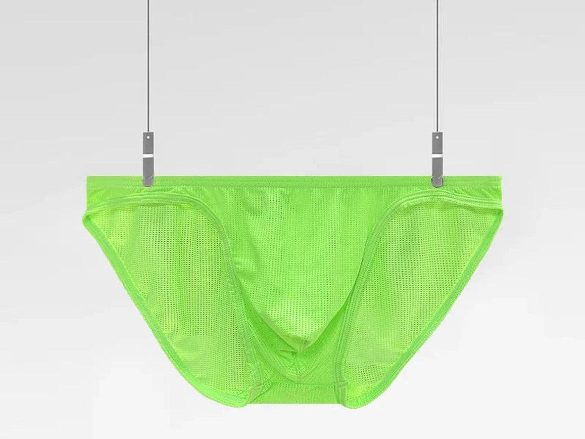 Gay Swim Briefs | Sexy Mesh Translucent Swim Briefs