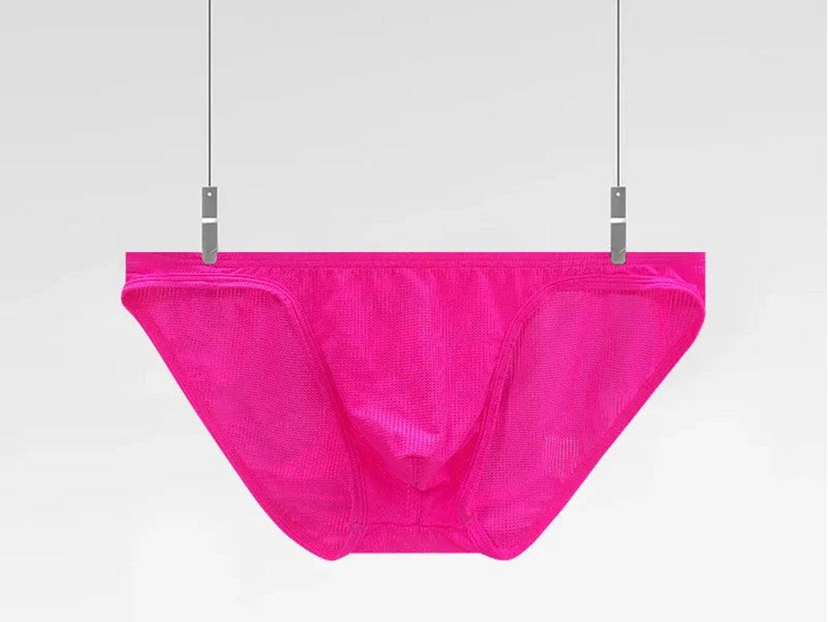 Gay Swim Briefs | Sexy Mesh Translucent Swim Briefs