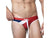 Gay Swim Briefs | TADDLEE Swimwear Contrast Color Swim Briefs