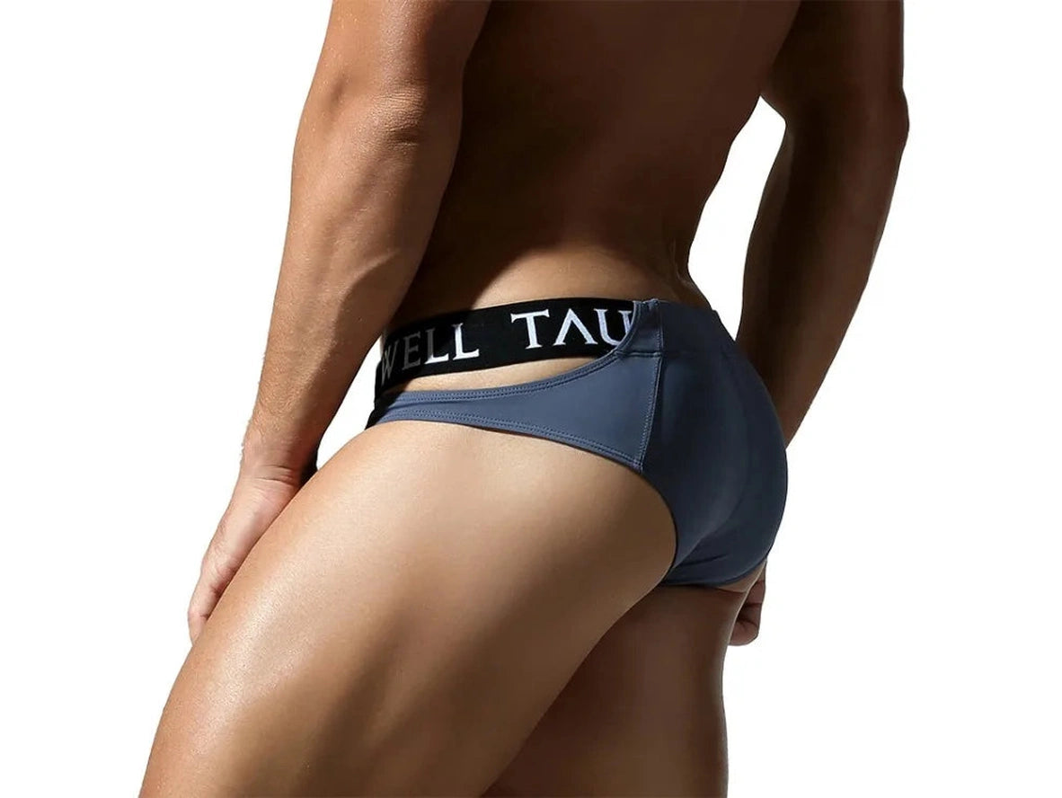 Gay Swim Briefs | TAUWELL Low-Rise Swim Briefs