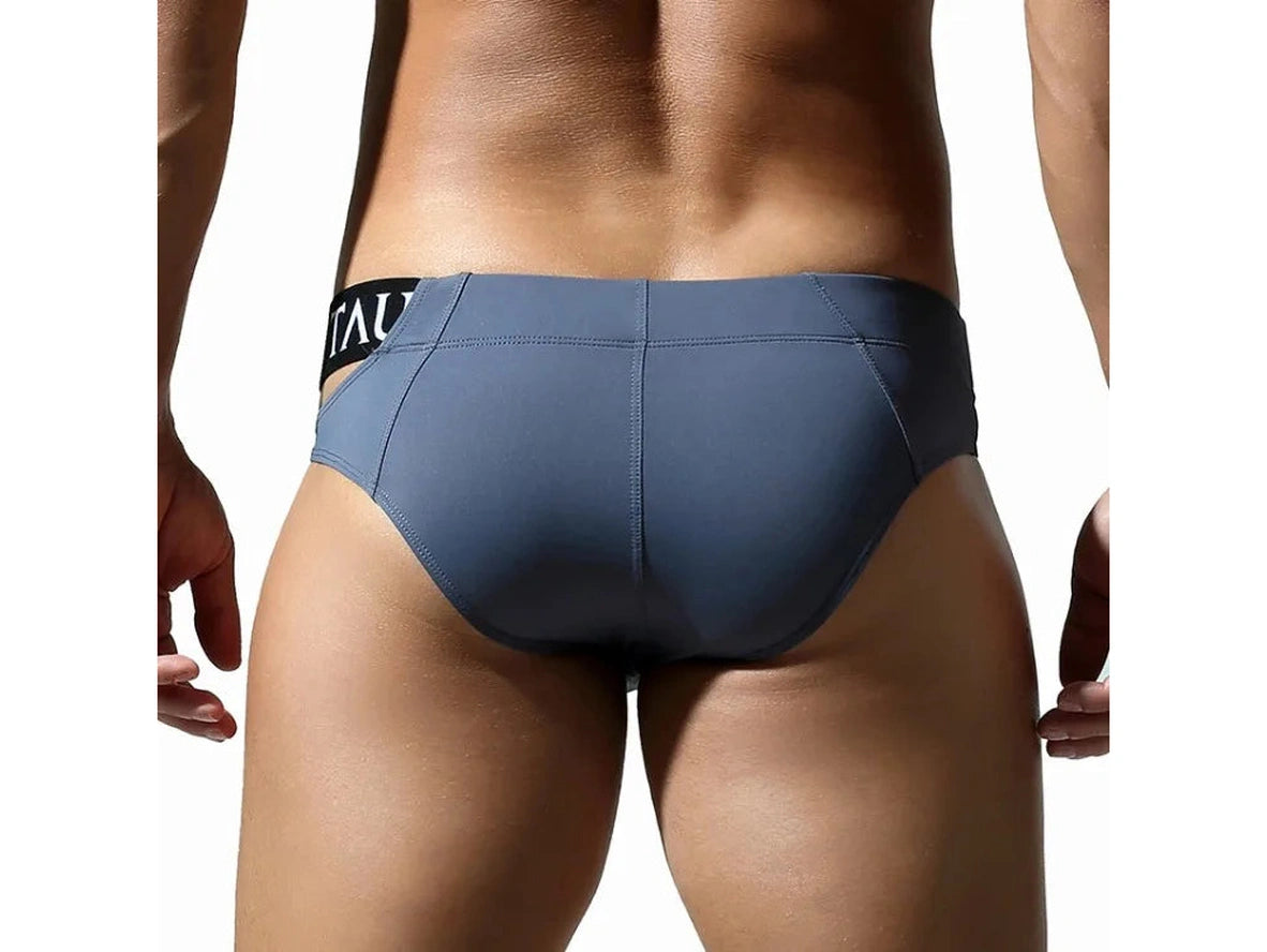 Gay Swim Briefs | TAUWELL Low-Rise Swim Briefs
