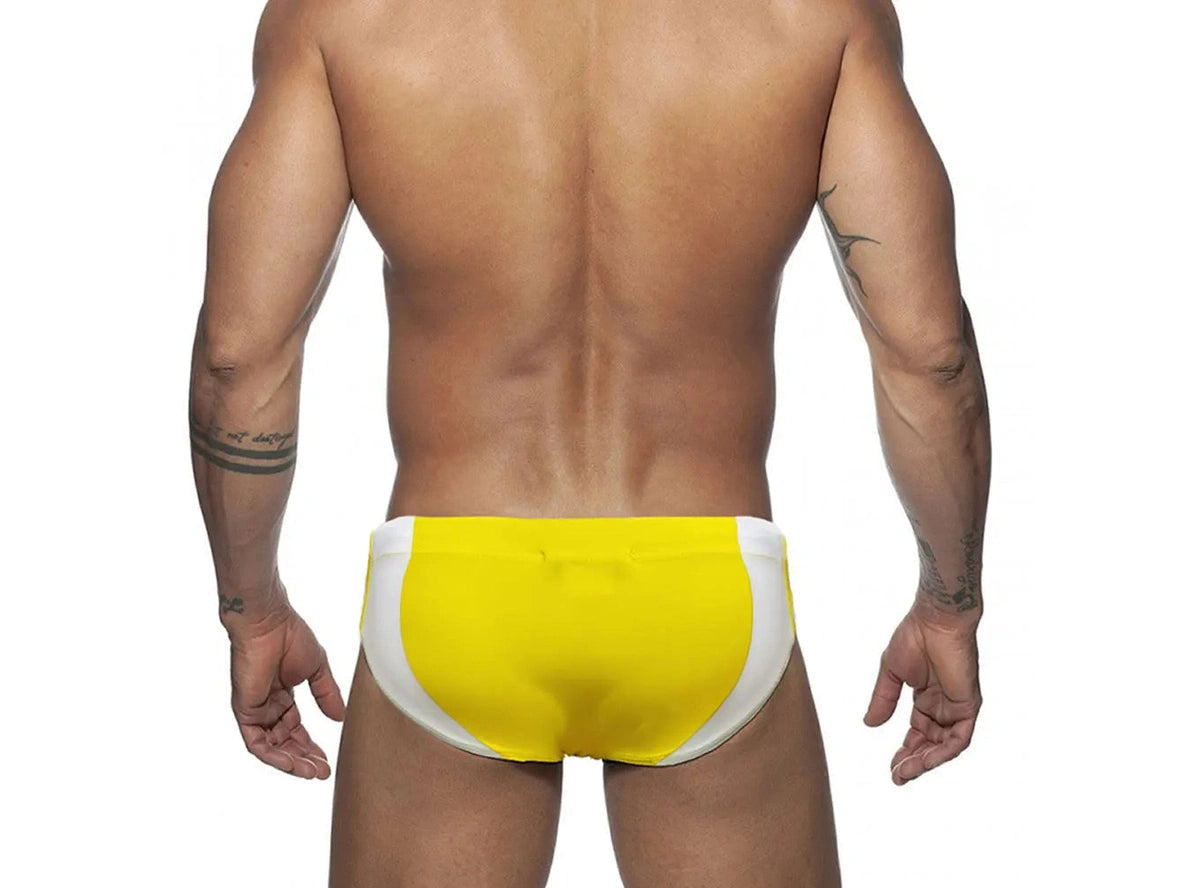 Gay Swim Briefs | UXH Color Matching Sports Swim Briefs