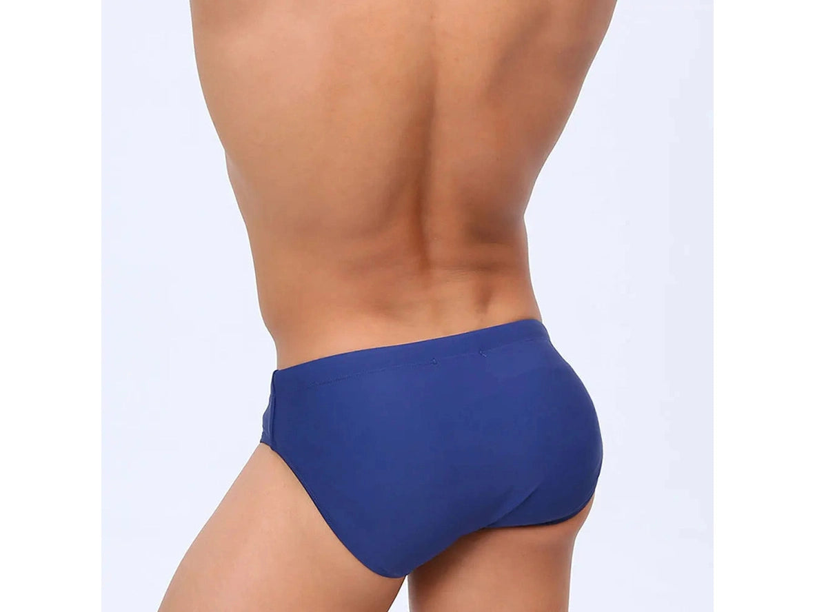 Gay Swim Briefs | UXH Easy Access Zipper Pushup Pad Swim Briefs