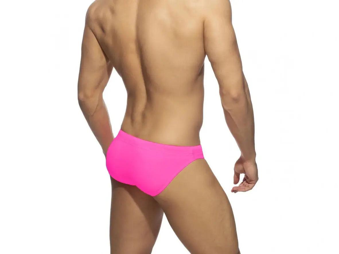 Gay Swim Briefs | UXH Pure Color Pushup Pad Swim Briefs