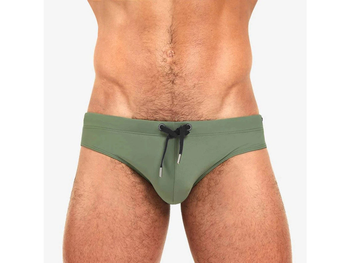 Gay Swim Briefs | UXH Pure Color Swim Briefs