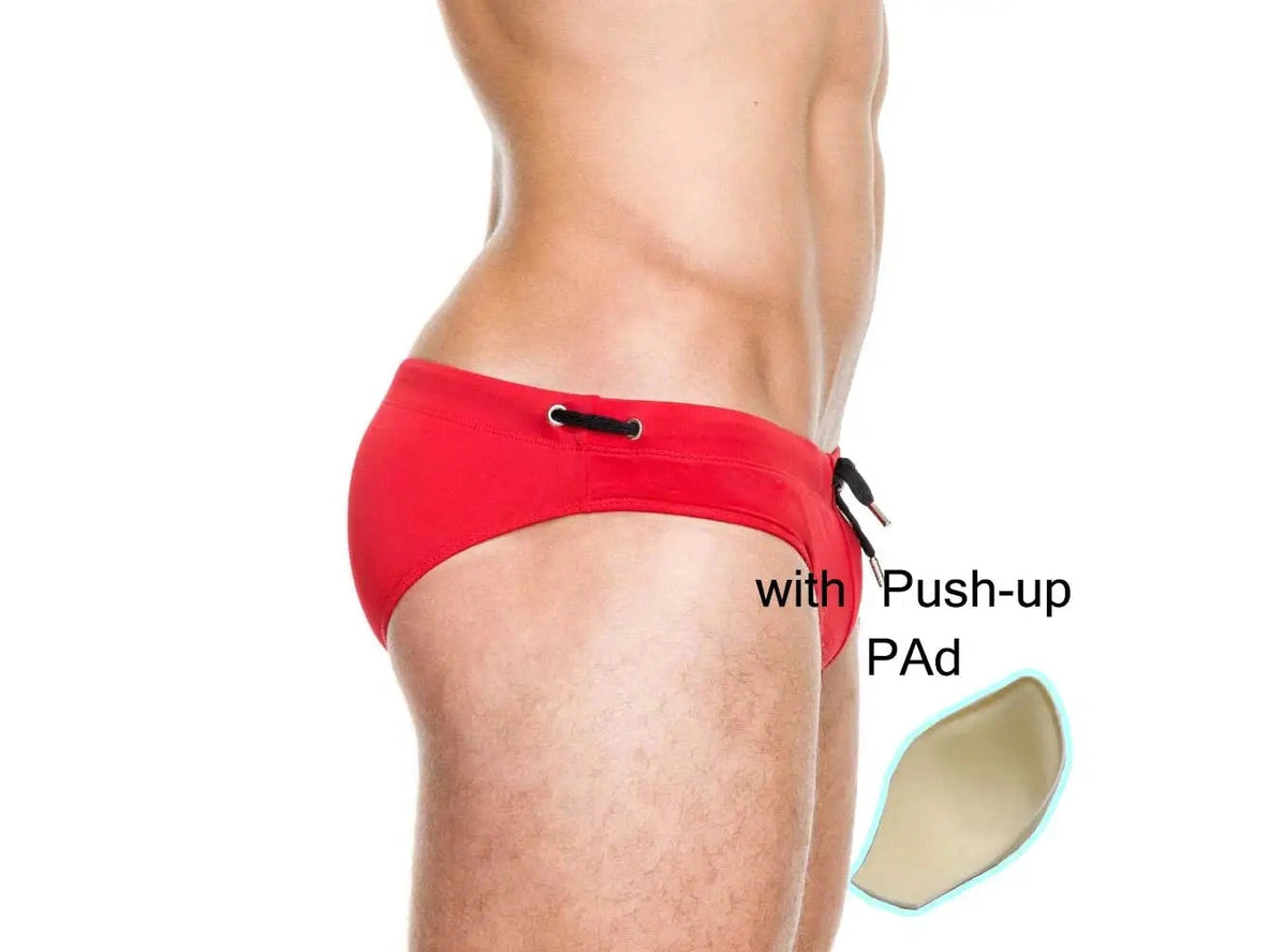 Gay Swim Briefs | UXH Pure Color Swim Briefs