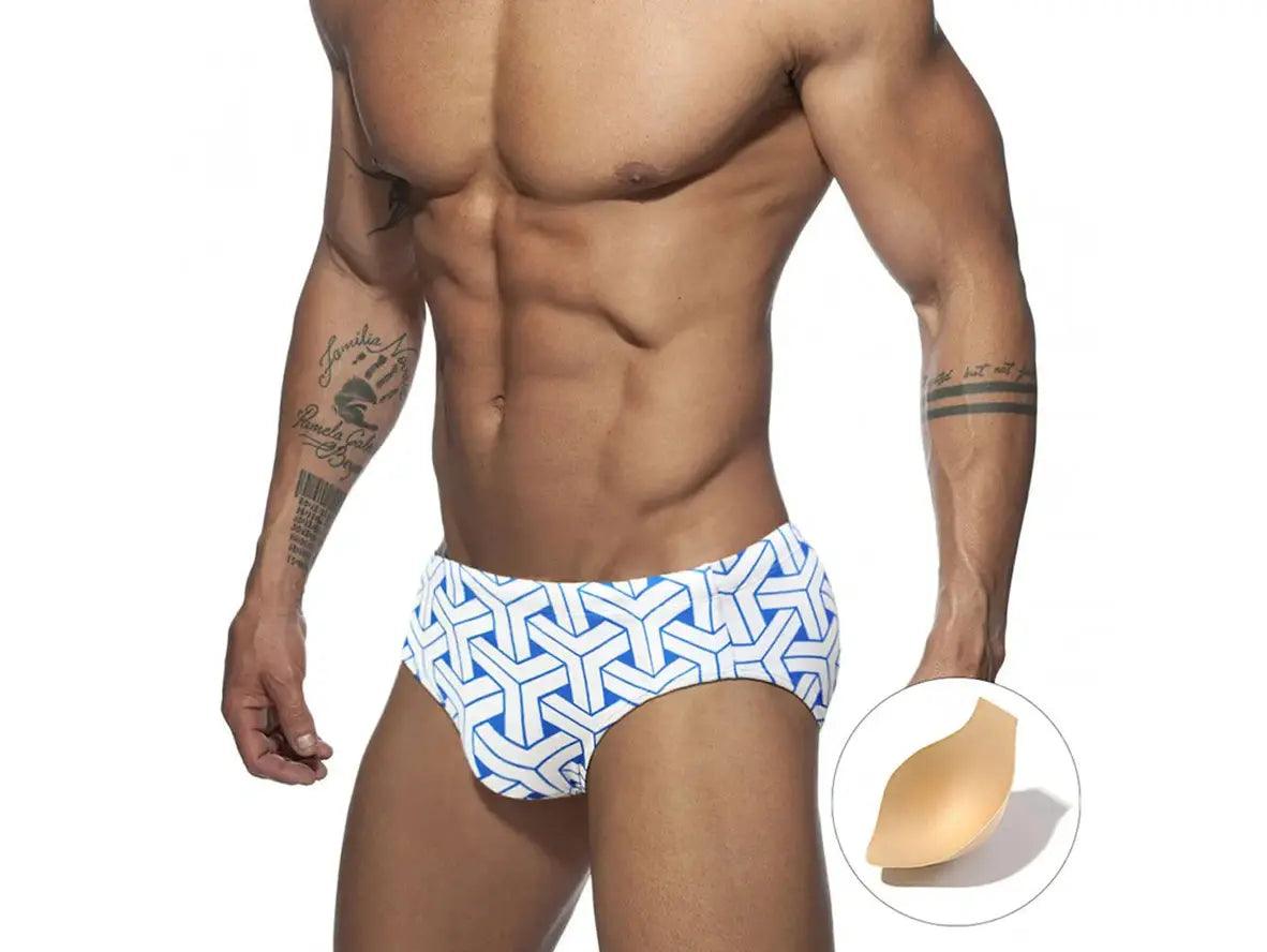 Gay Swim Briefs | UXH Sexy Pushup Pad Swim Briefs