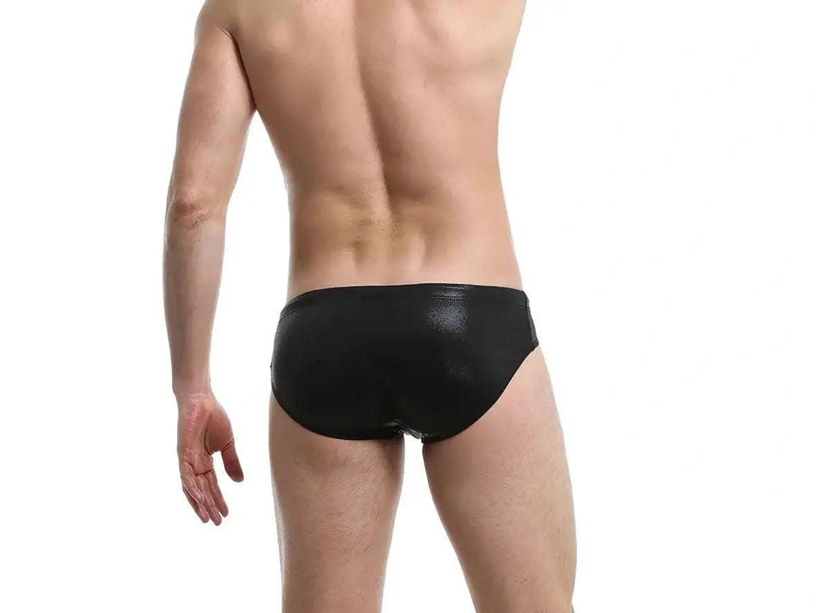 Gay Swim Briefs | UXH Shiny Pushup Pad Swim Briefs
