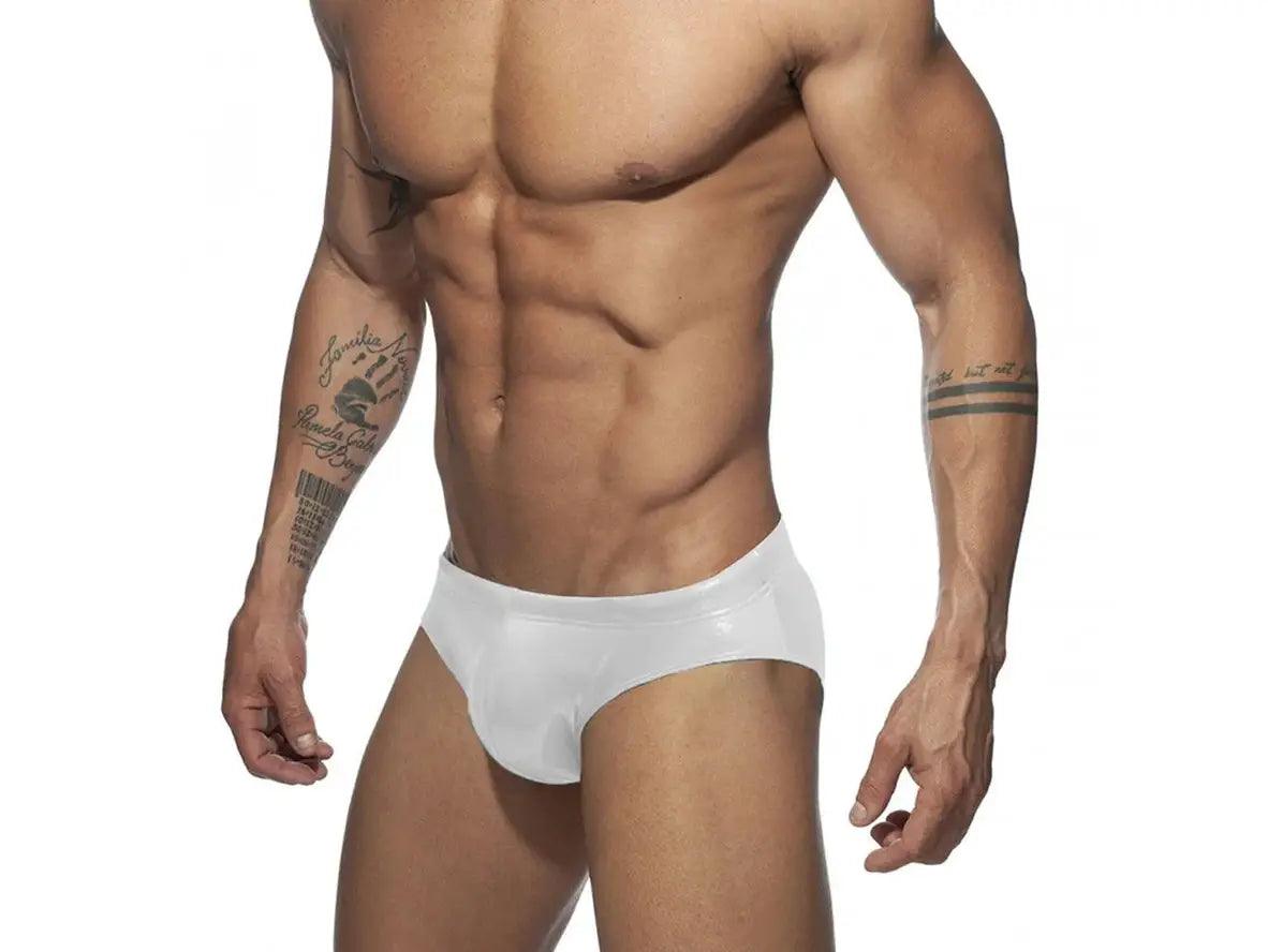 Gay Swim Briefs | UXH Shiny Pushup Pad Swim Briefs