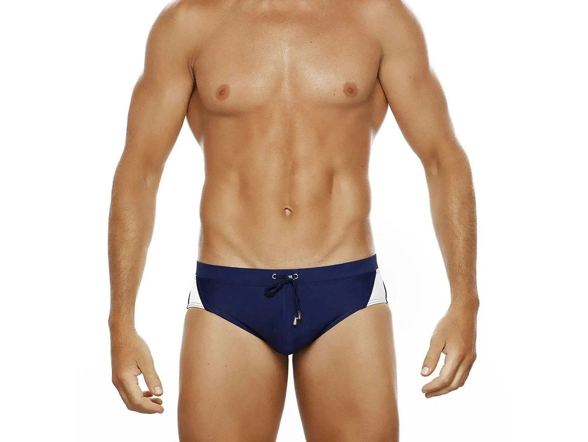 Gay Swim Briefs | UXH Stripe Swim Briefs